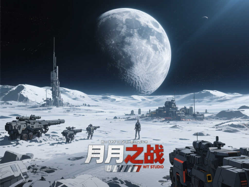 《月出之战》震撼来袭 WIT STUDIO倾力呈现月球科幻巨制