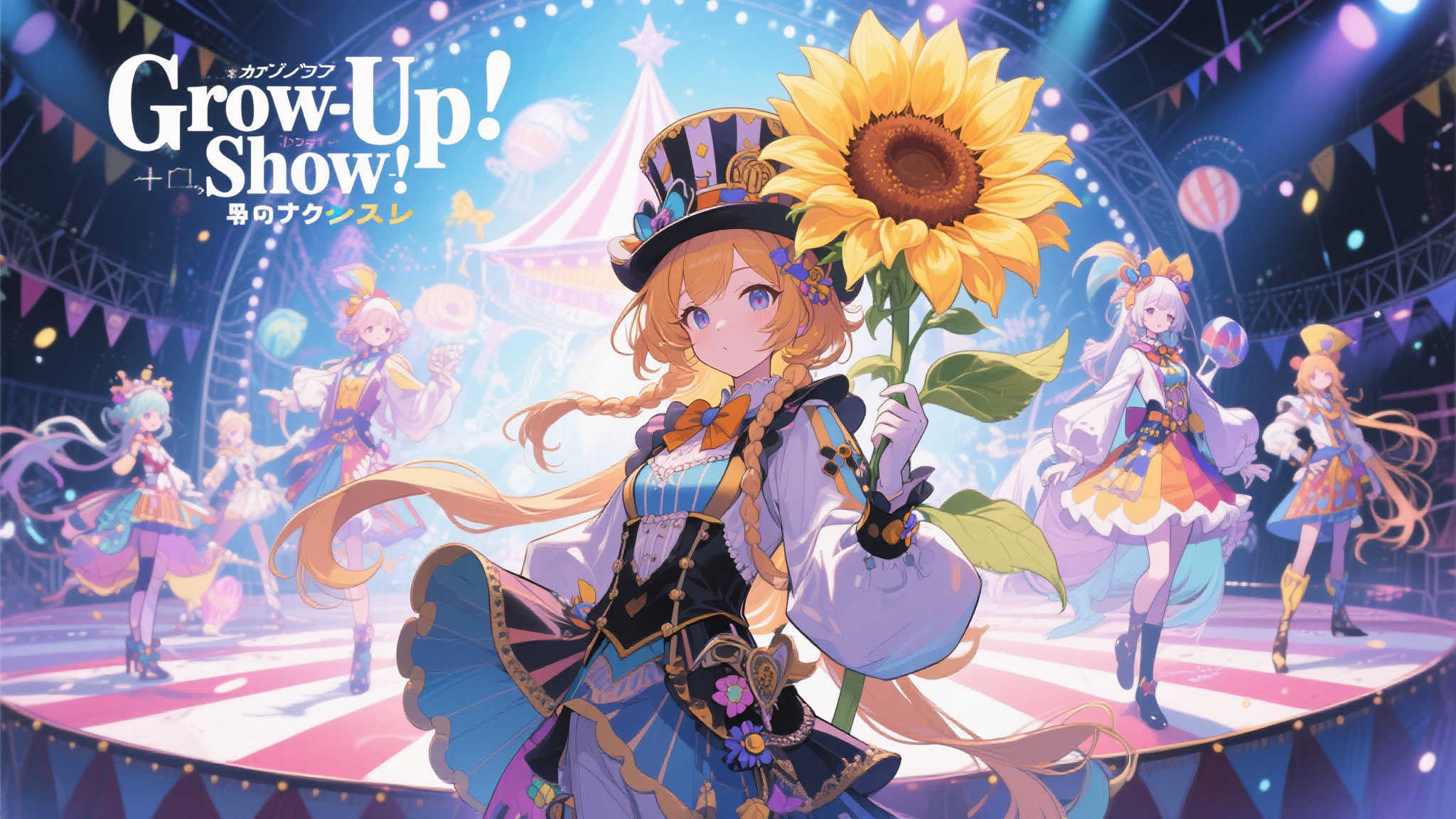 深崎暮人绘制角色原案，向日葵马戏团演绎奇幻Grow Up Show