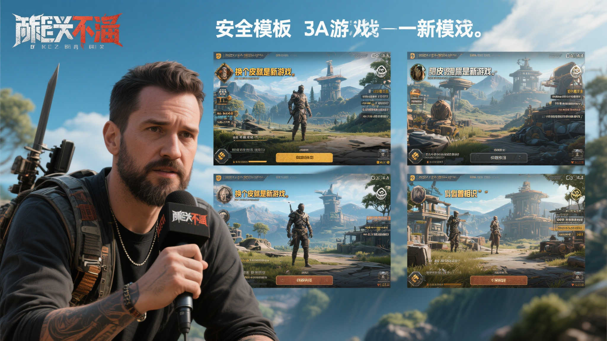 “3A游戏千篇一律?《恶意不息》CEO痛批行业开发套路” 为何说3A游戏像一个模子
不可否认,3