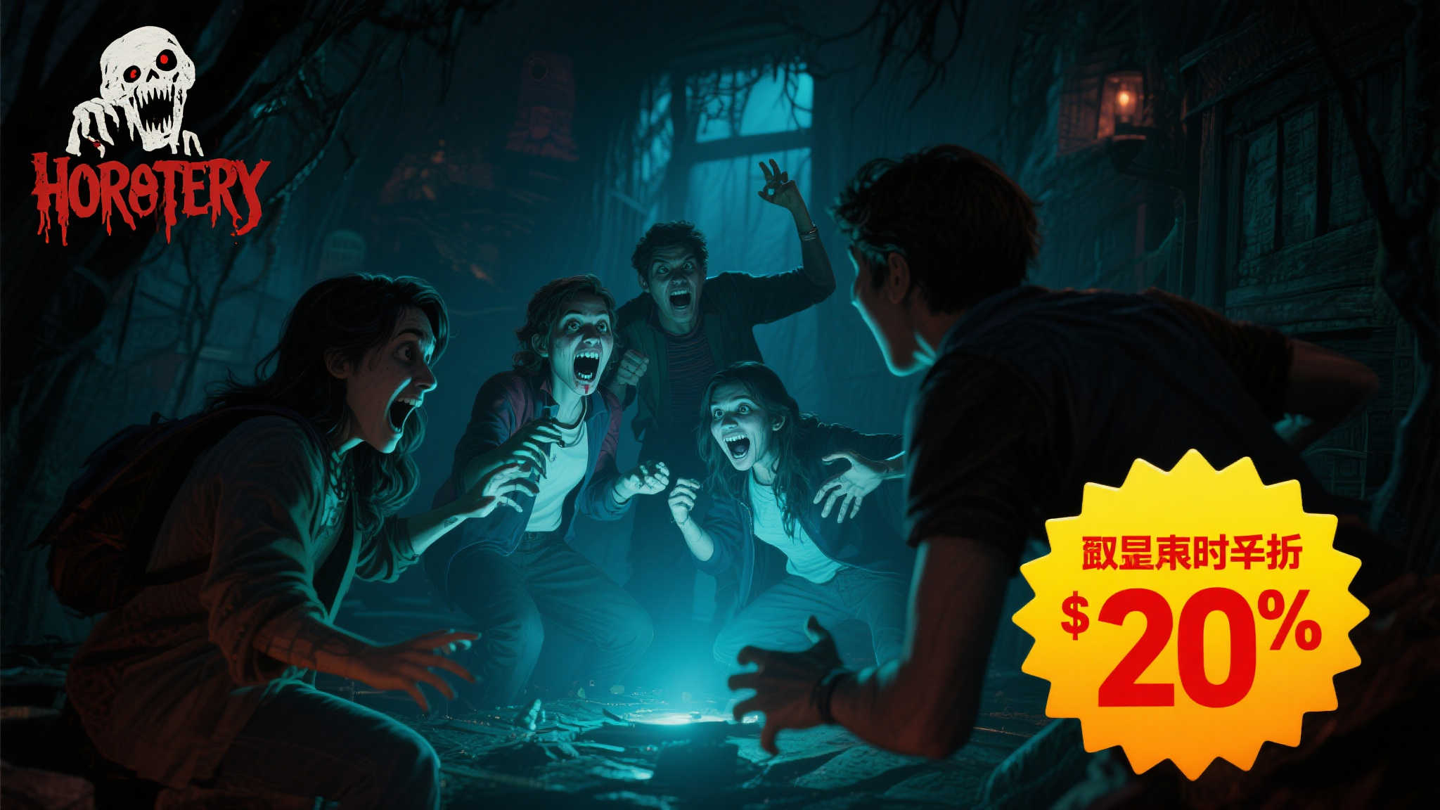 惊悚联机力作《劫盗惊魂夜》全新恶灵来袭!限时优惠享8折! 无论你是寻求刺激,还是想与朋友共度惊悚之
